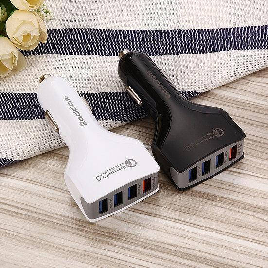 

Прикурка на 4*USB (4100mA) 12/24V Redax RDX-110 Quick Charge 3.0