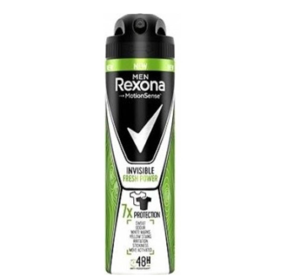 

Дезодорант-антиперспирант Rexona Men Invisible Fresh Power, 150 мл