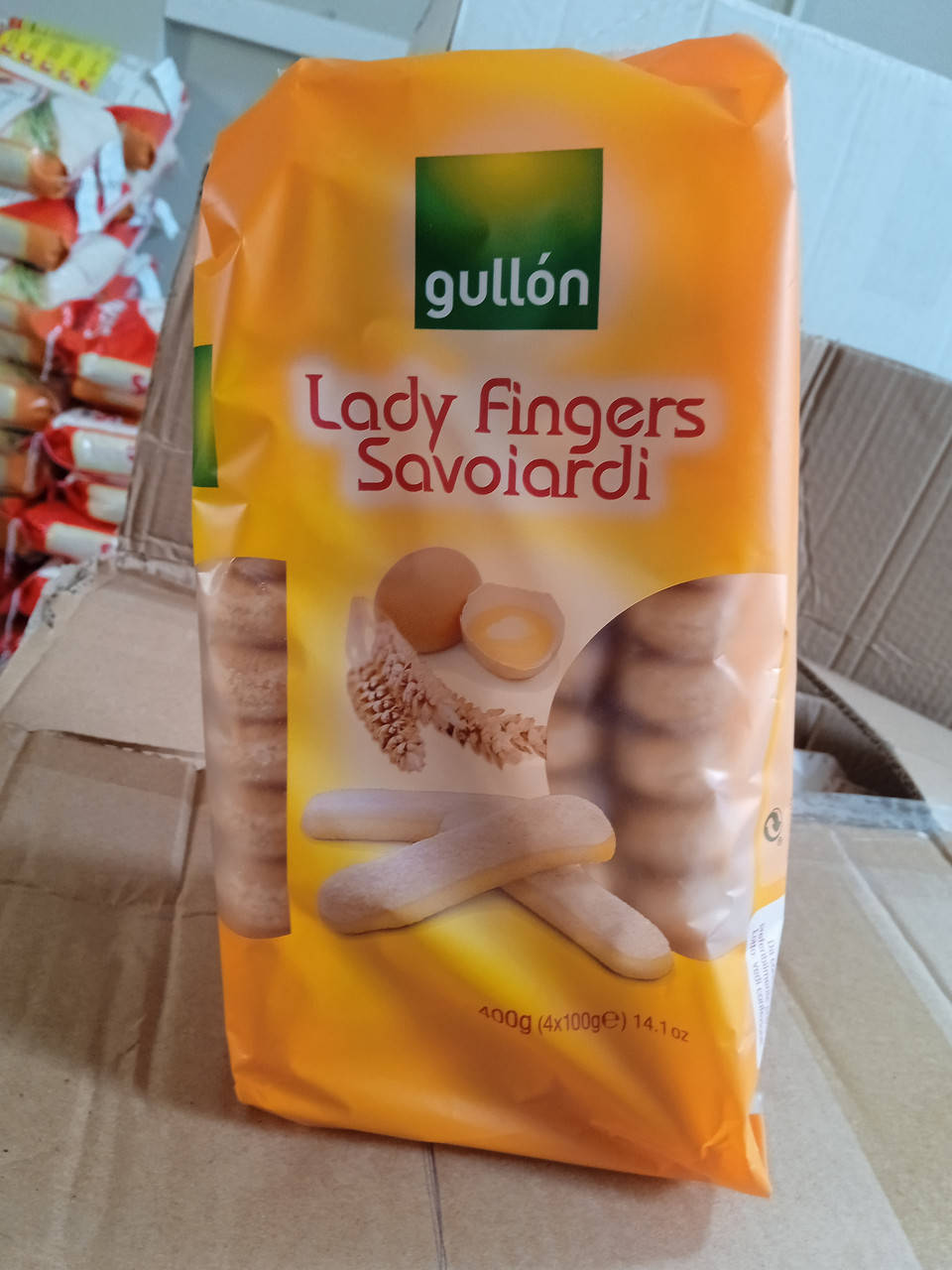 

Печенье Gullon Savoiardi Bizcocho 400 г.