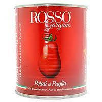

Томаты пиллати целые очищенные ROSSO Gargano 2,5 кг.