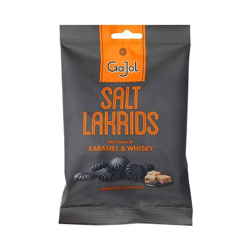 

Лакрица Gajol Salt Lakrids Med Karamel Whisky 140 g