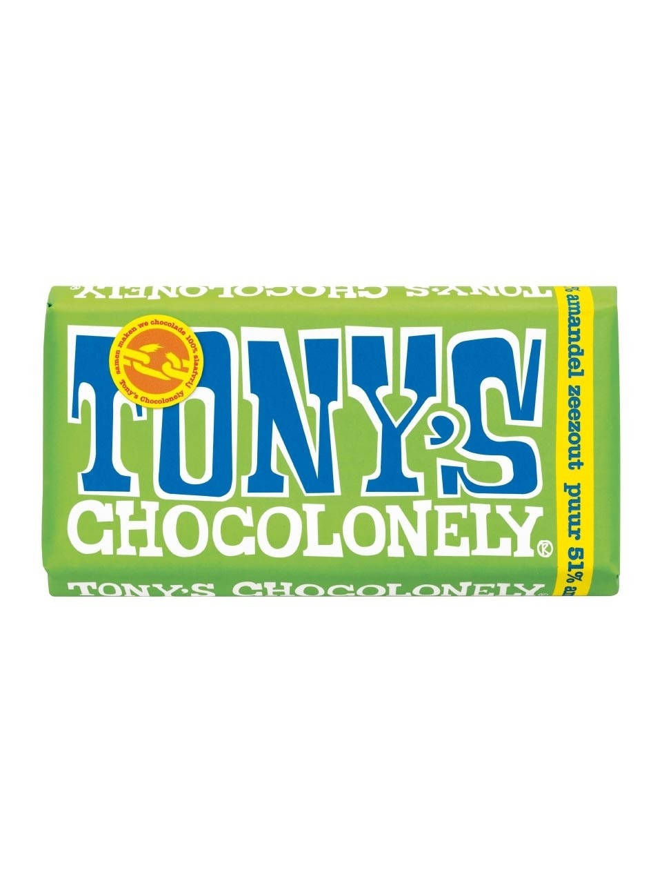

Tonys Chocolonely Dark Mandel Seasalt 180 g
