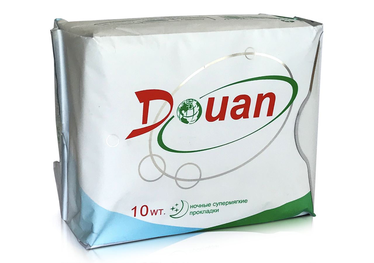 

Ночные женские прокладки "ДоЮань" Douan с анионовым чипом (10 шт.)