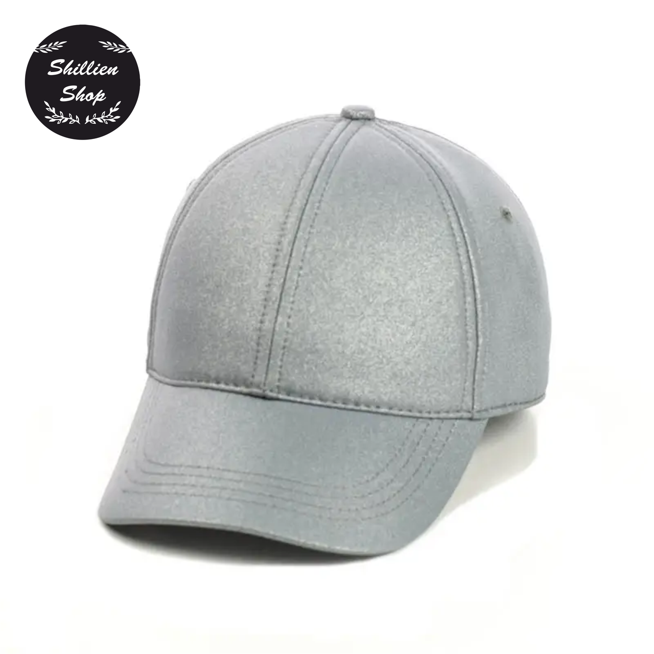 

● Женская блестящая кепка бейсболка без логотипа ● Серій