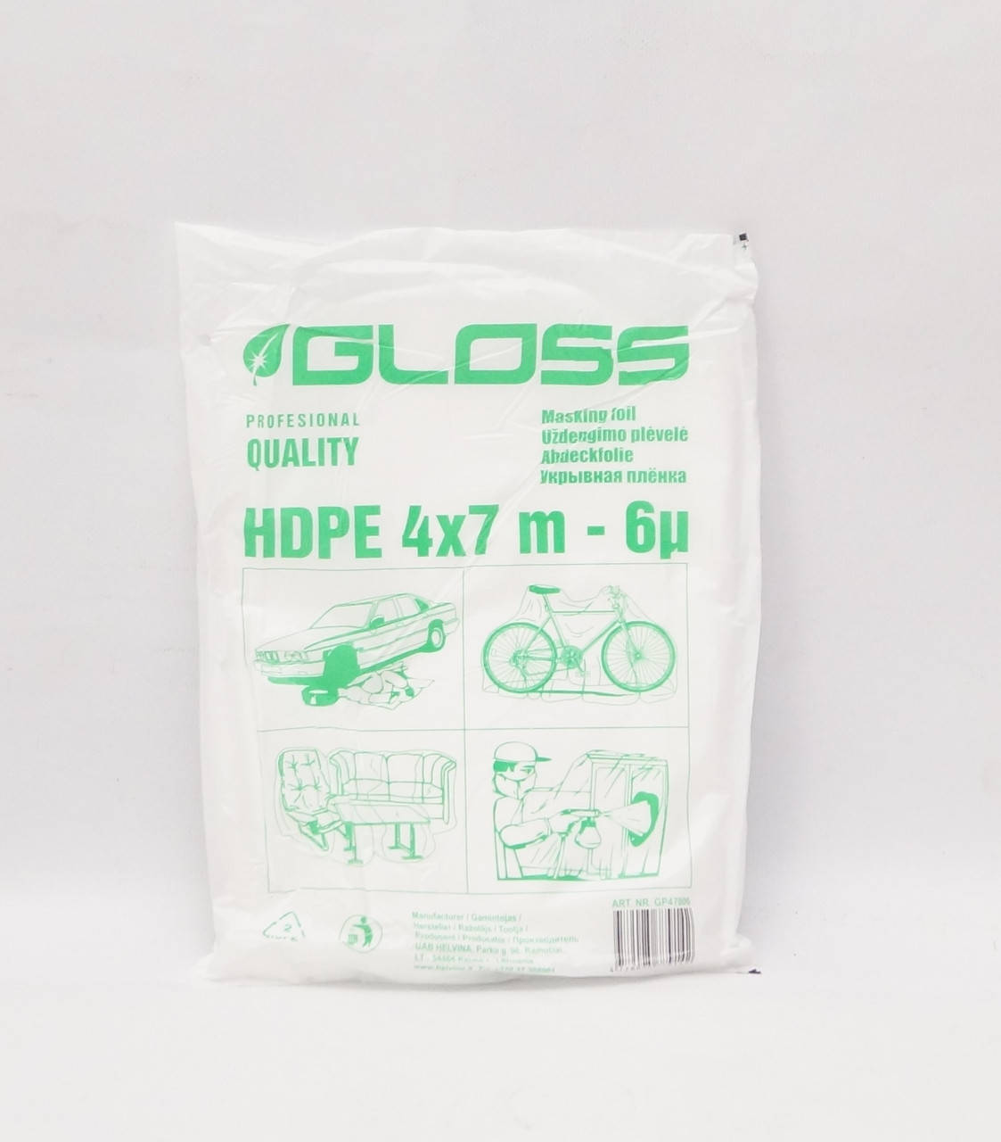 

Укрывочная пленка SOLL (GP 47006) 4х7м 6 - Gloss
