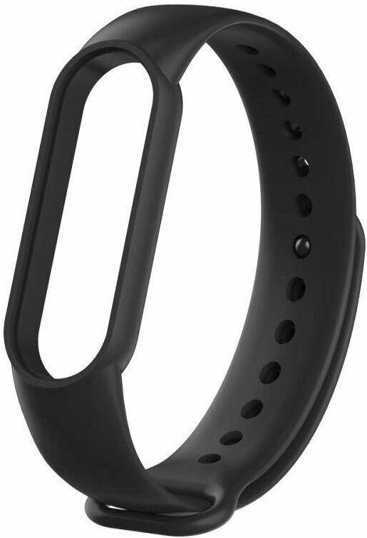 

Сменный ремешок для фитнес трекера Xiaomi Mi Smart Band 5/6 Black
