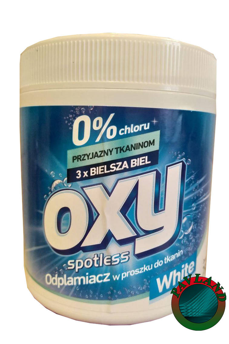 

Пятновыводитель для белых тканей OXY spotless white 730 g