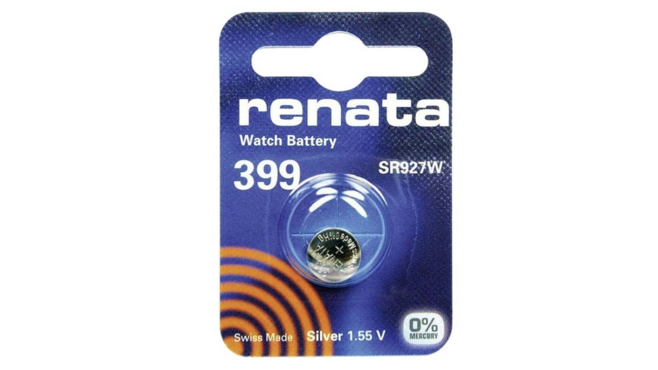 

Батарейка Renata R399 SR927W Silver Oxide 1 шт