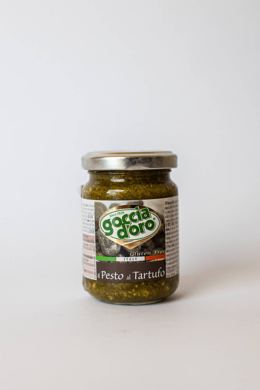 

Соус Песто с трюфелями Goccia D’oro - Соус Pesto- 0,13 л (ИТАЛИЯ) - ОРИГИНАЛ