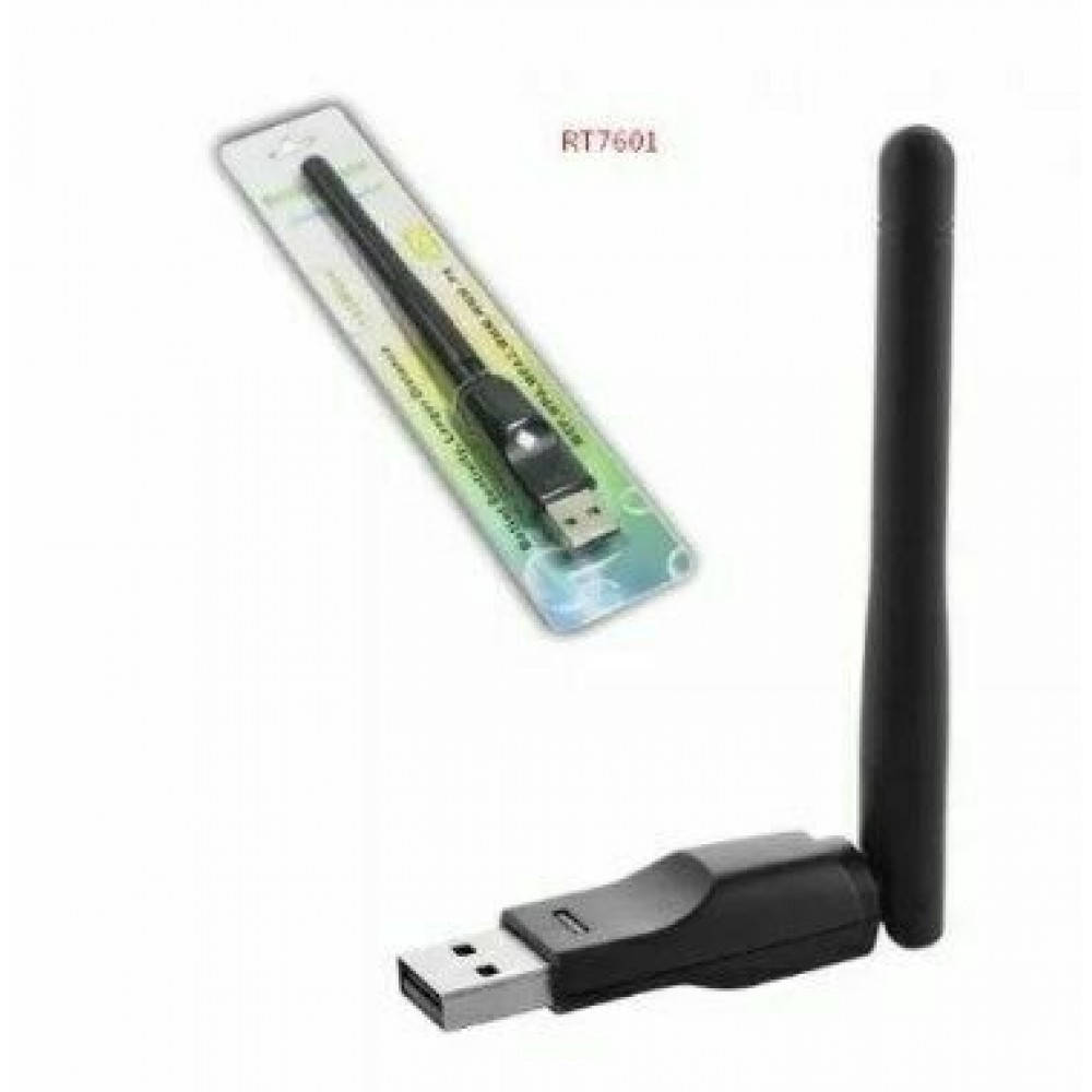 

USB Wi-Fi адаптер для подключения Т2 приставки к точкам доступа RT7601, 150 Мбит/с, Wi-Fi адаптер для