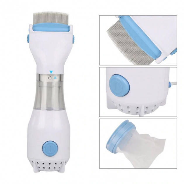 

Тренд Расческа от вшей Licetec V-Comb Электрическая расческа для удаления вшей WN-38