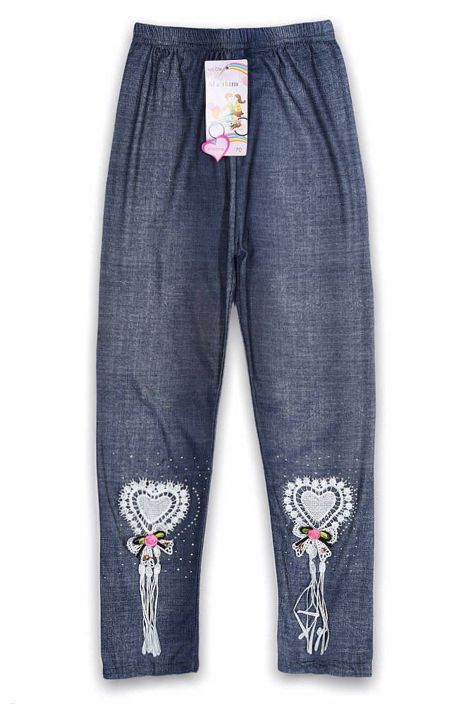 

Лосины детские девочка черные Малыш 116780M