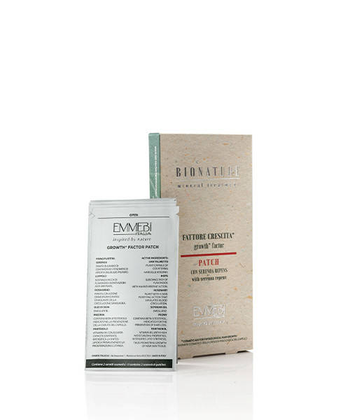 

Патчи Emmebi Italia Bionature Growth Factor Patch для роста волос 30 шт