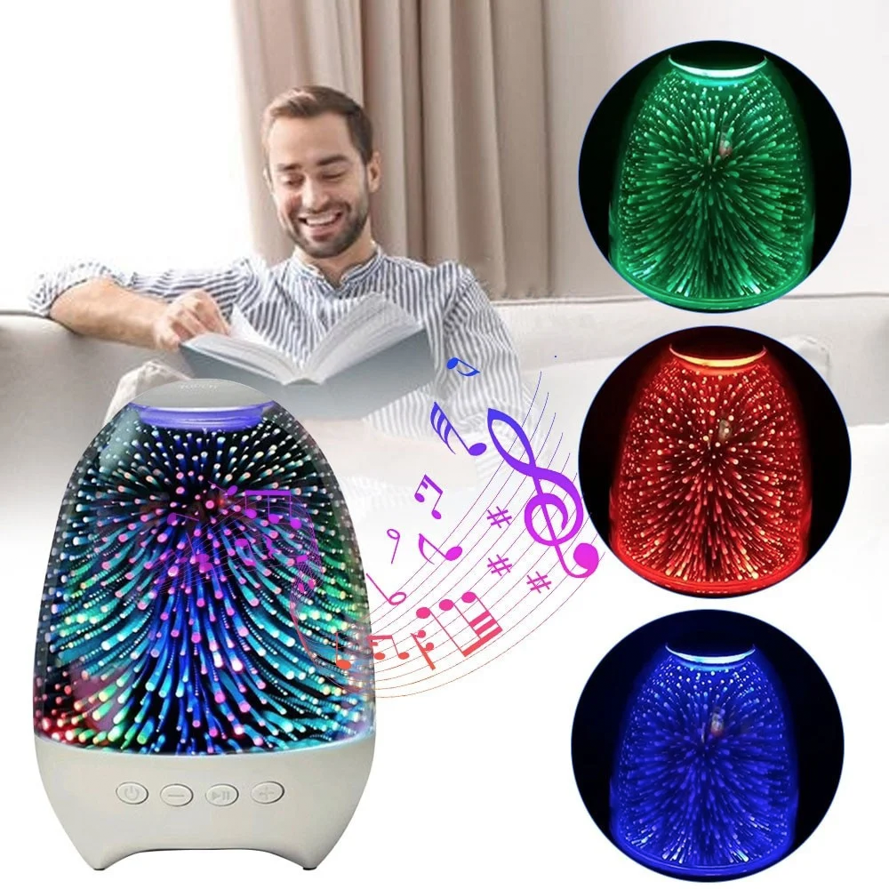 

Портативная колонка с сенсорным датчиком USB, SD, FM, Bluetooth S609 / Колонка со светомузыкой