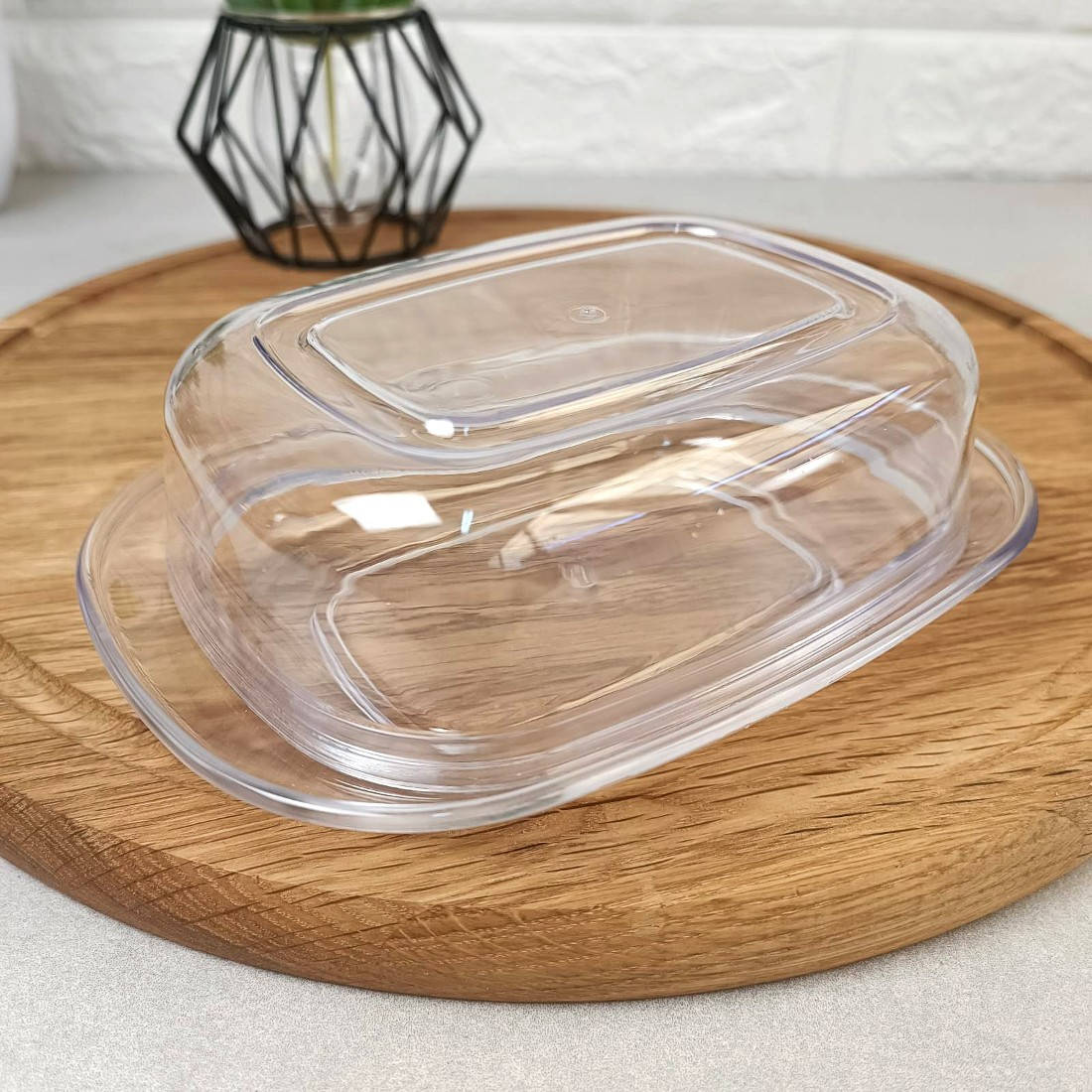 

Масленка из прозрачного пластика, Турция, Оранжевый