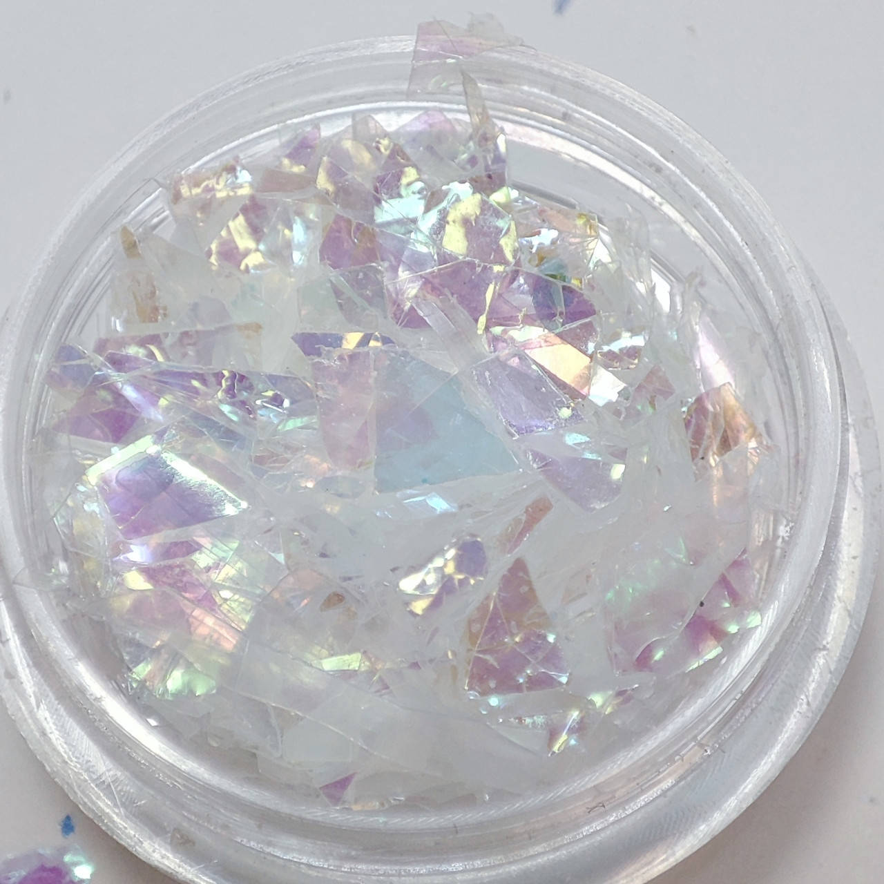 

Белая слюда Mi в баночке, Белый