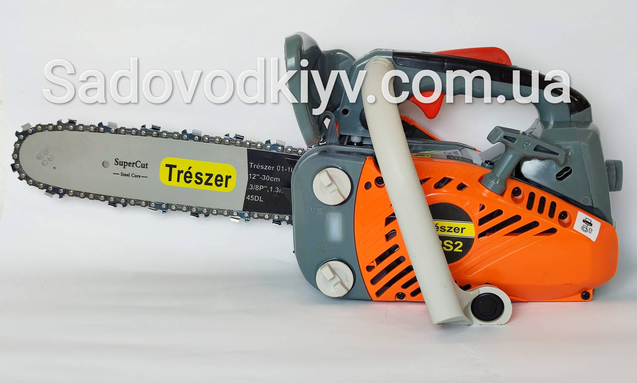 

Мотопила цепная однорукая Treszer TRS 2/Сучкорез бензиновый Тресзер ТРС 2