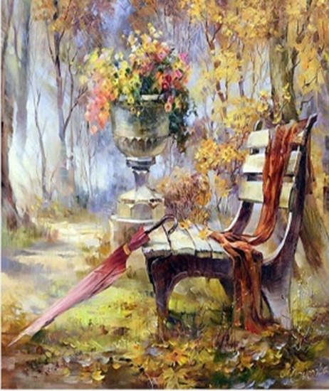 

Алмазная вышивка. Картина на подрамнике "Неоконченный роман" , размер 40х50