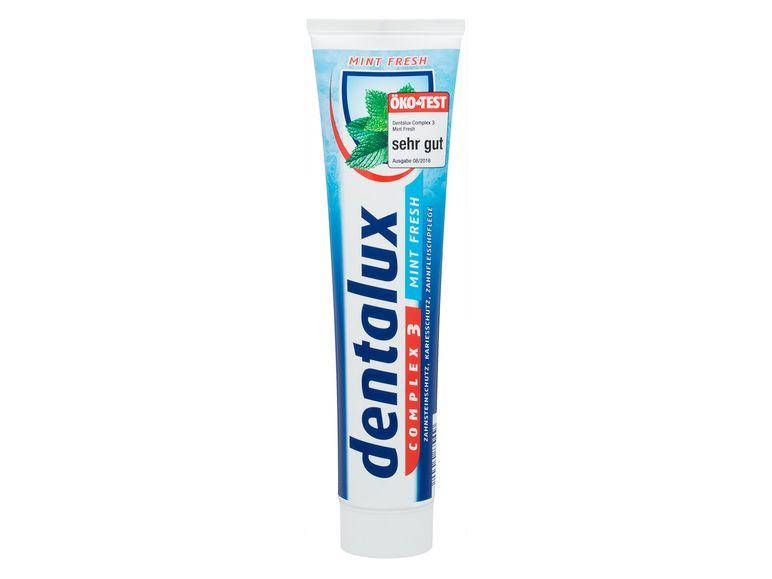 

Зубная паста мятная свежесть DENTALUX, 125 ml. (Германия)
