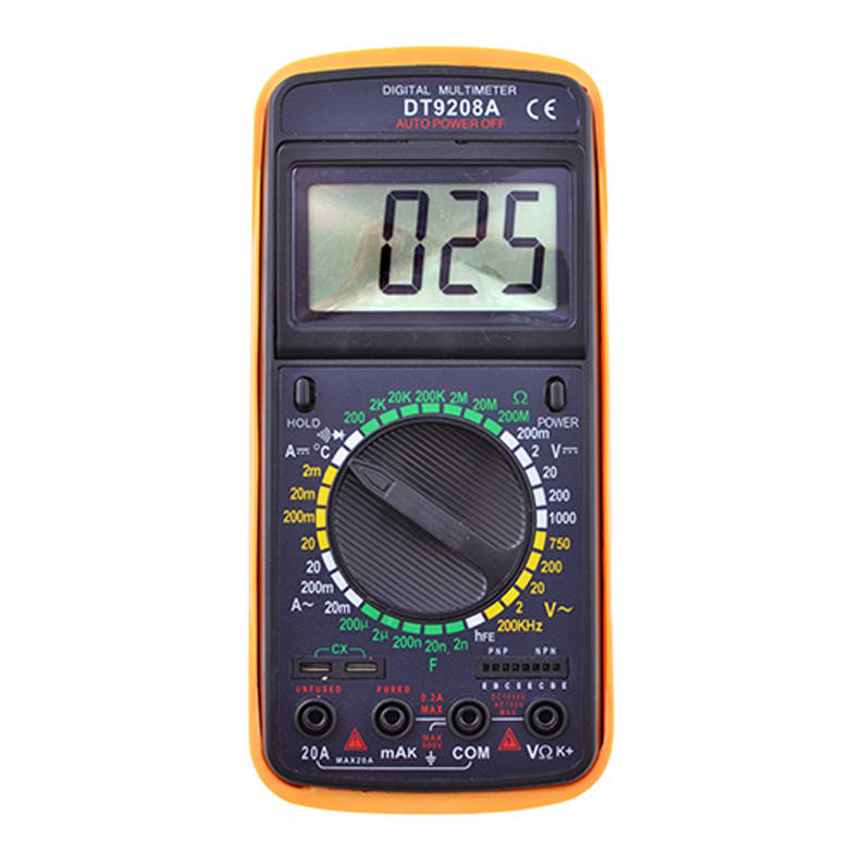 

Цифровой мультиметр тестер DT-9208A