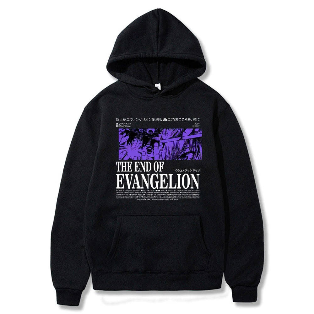 

Худи Evangelion толстовка черная, Бежевый