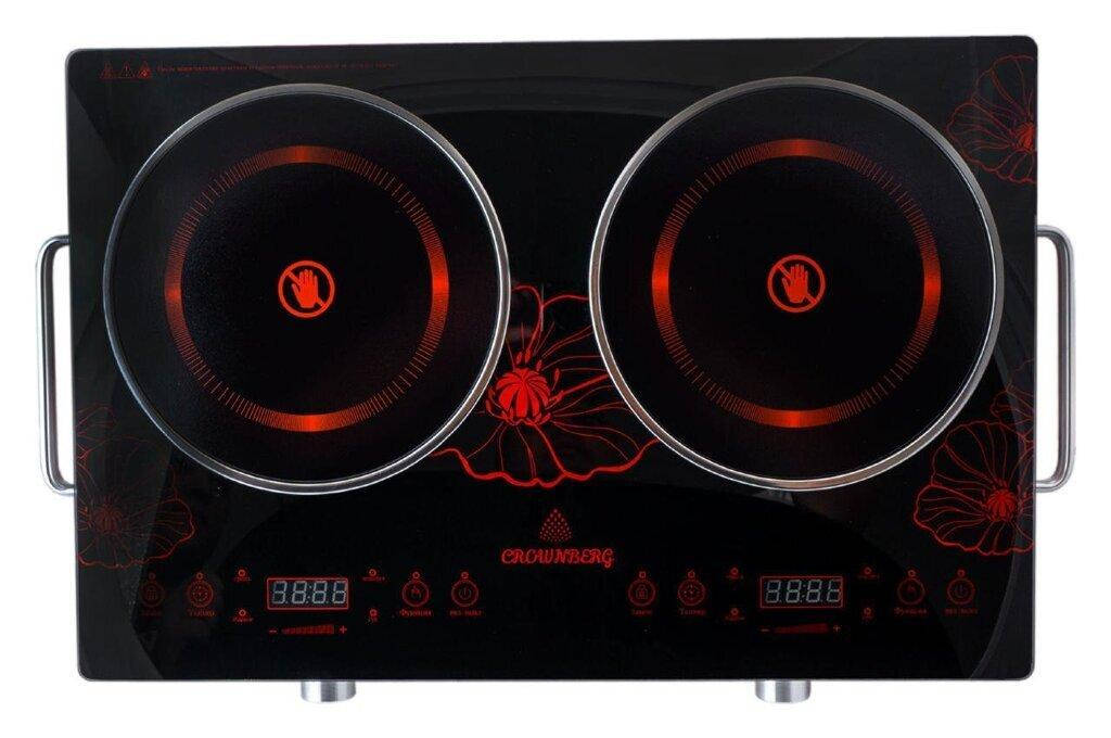 

Інфрачервона плита Crownberg CB-1327 4000 Вт (2000 + 2000)