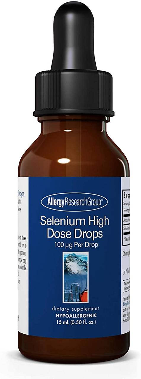 

Allergy Research Selenium High Dose Drops / Селен жидкий 15 мл