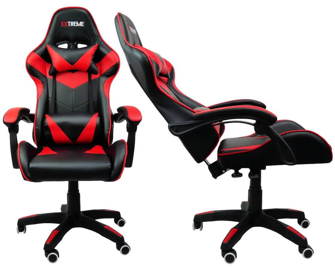 

Кресло геймерское, игровое, спортивное Extreme RX Red черно-красное, Красный