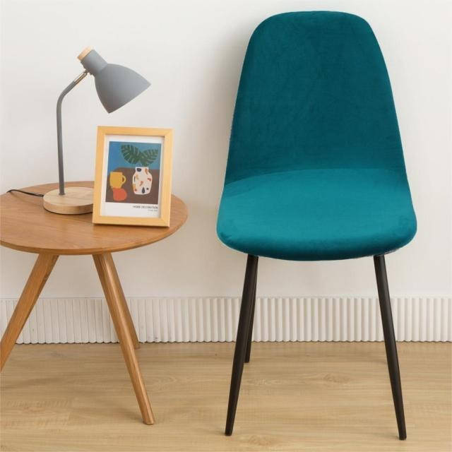 

Чехол на стул бархатный. Универсальный эластичный чехол на стул Велюровый чехол на стул со спинкой (бирюзовый)