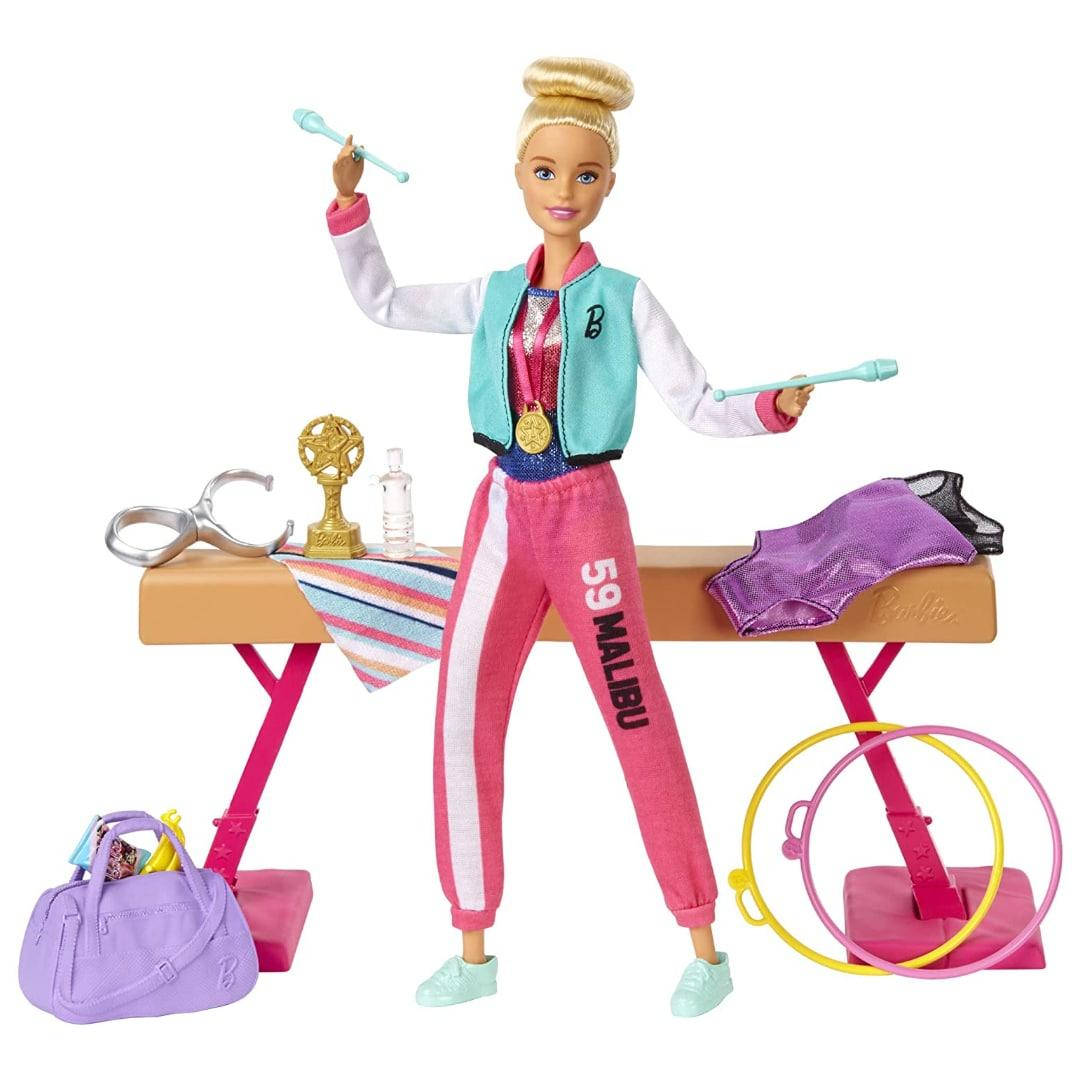 

Игровой набор Барби Гимнастка Sport&Malibu Barbie Gymnast Playset