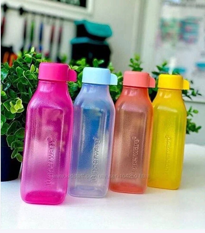 

Эко Бутылки Квадратные 500 мл Tupperware