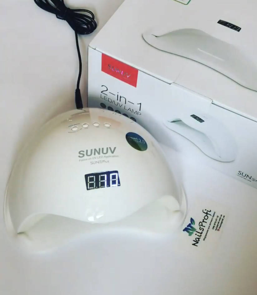 

LED лампа Sun5 ПЛЮС 48 Вт для маникюра SUNUV5+, Белый
