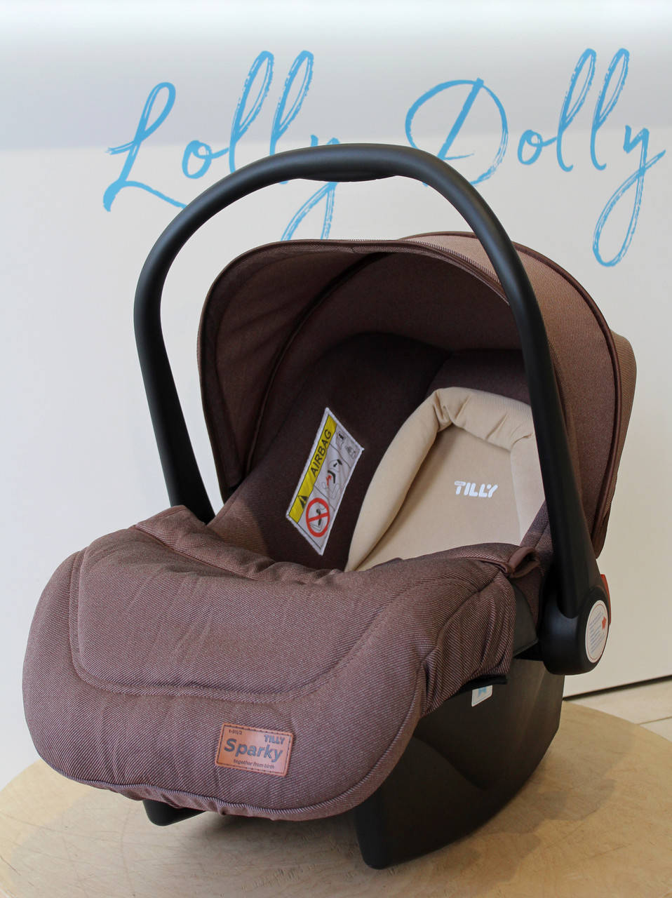 

Автокресло переноска TILLY Sparky T-511 группа 0+ от 0-13 кг Brown