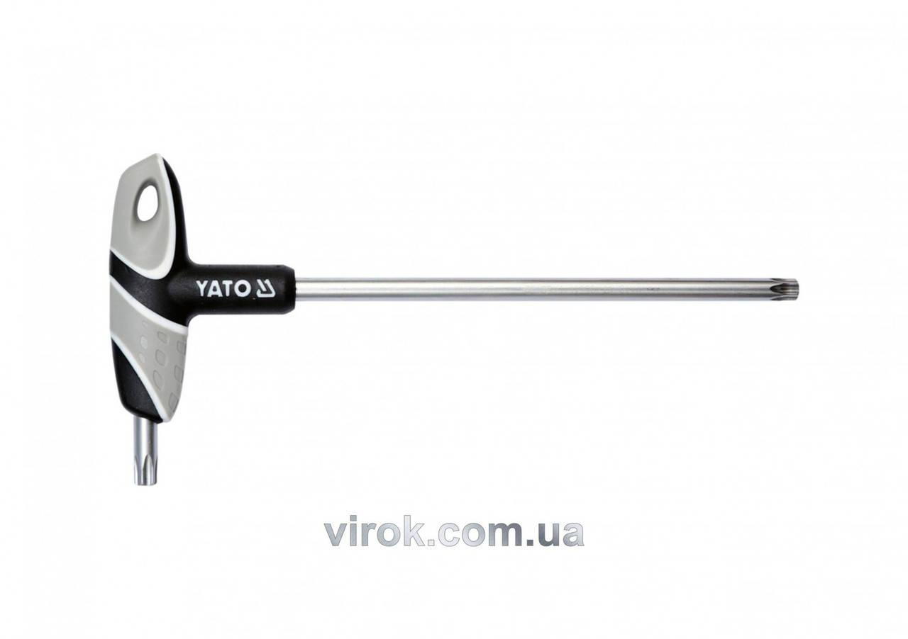

Ключ Torx Т-образный YATO Т50 х 200 мм YT-05611
