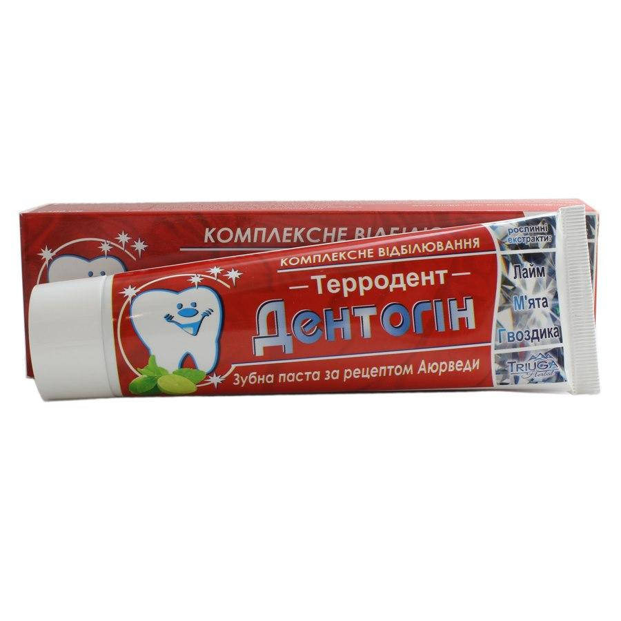 

Зубная паста Терродент комплексное отбеливание, Triuga