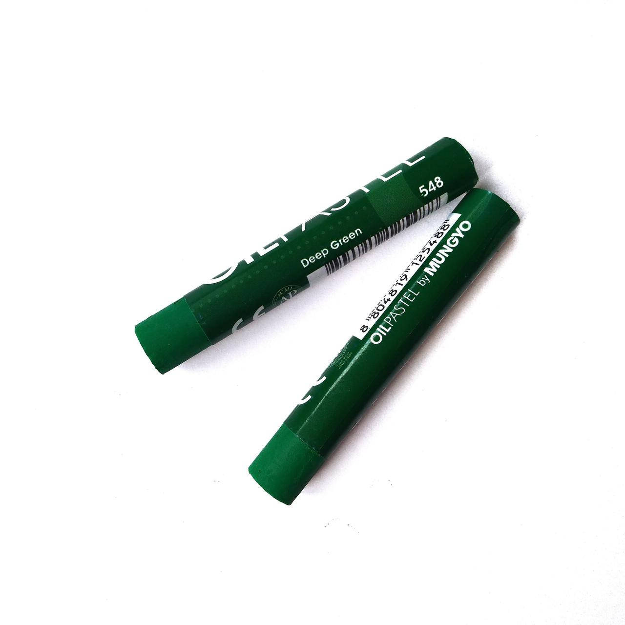 

Масляная пастель. №548 Глубокий зеленый. Mongyo