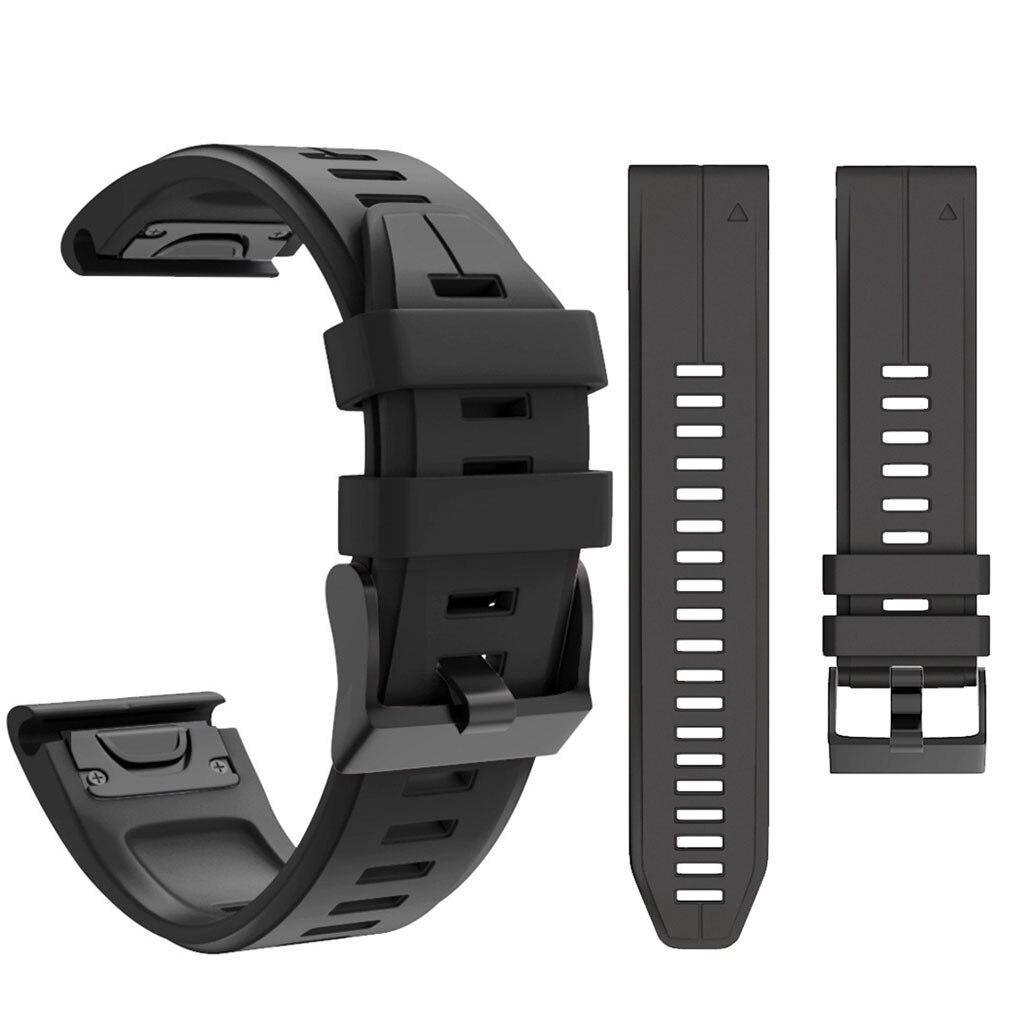 

Ремешок для умных часов Garmin Fenix 5/6/6 Pro, ширина ремешка 22мм, Черный