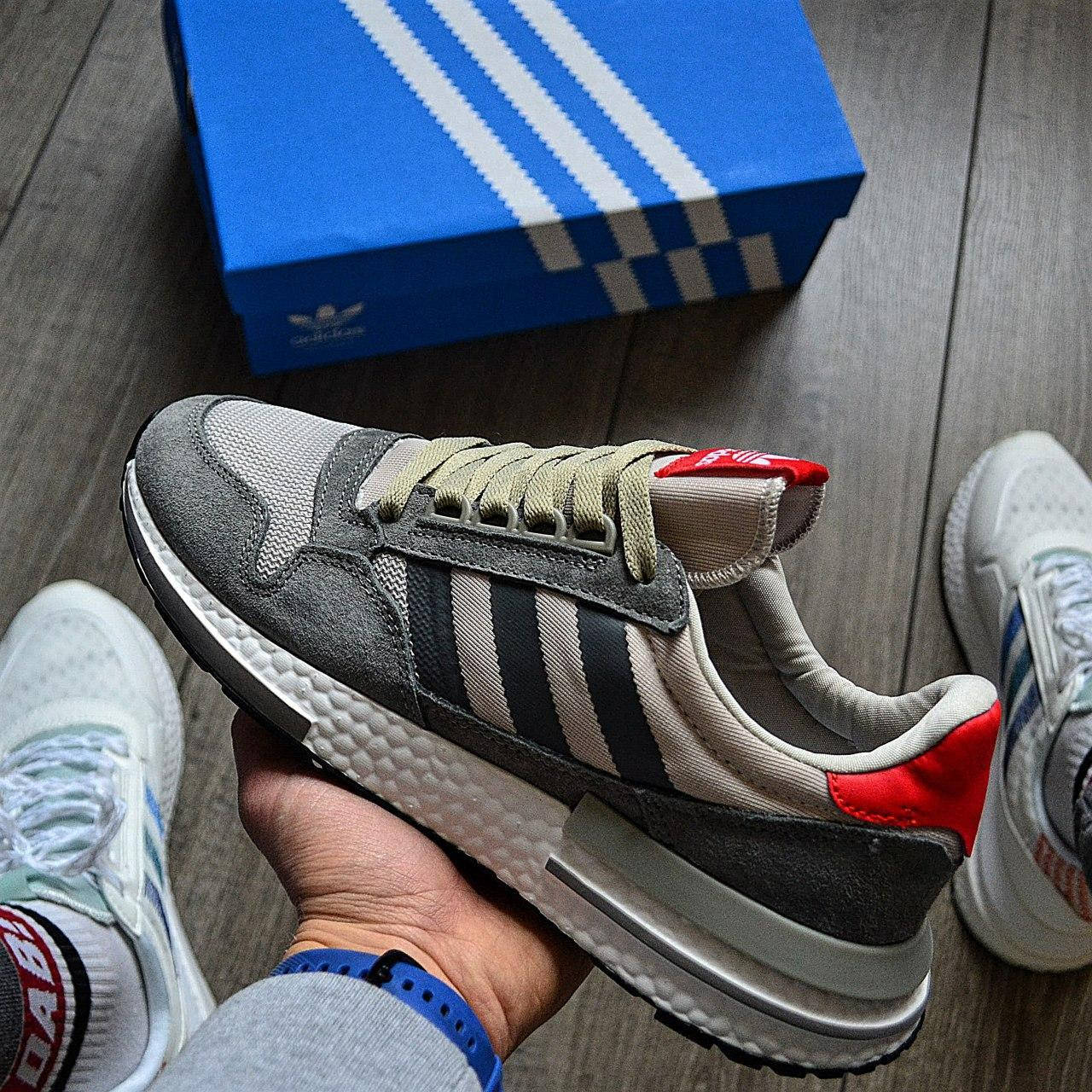 

Мужские кроссовки Adidas ZX 500 RM, Серый