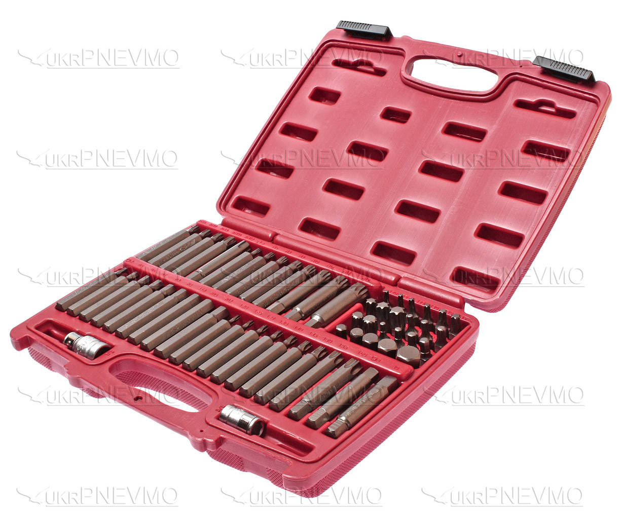 

Набор бит TORX, HEX, SPLINE, RIBE, SQ 58ед 3509 JTC