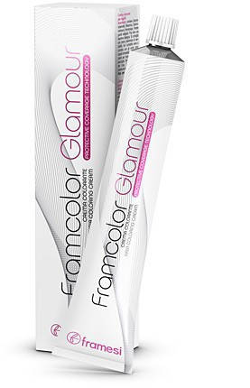

Краска Framesi Framcolor Glamour 6.46 янтарный темный блондин 100 мл Италия