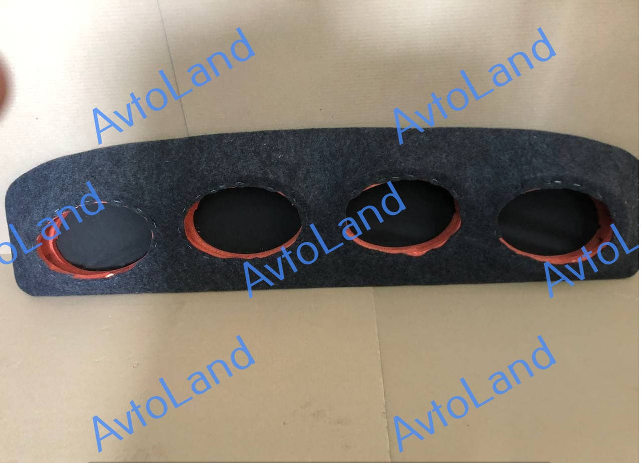 

Акустическая полка Ваз 2101 - 2106 - 2107 пирамида под 4 - ре динамика в карпете