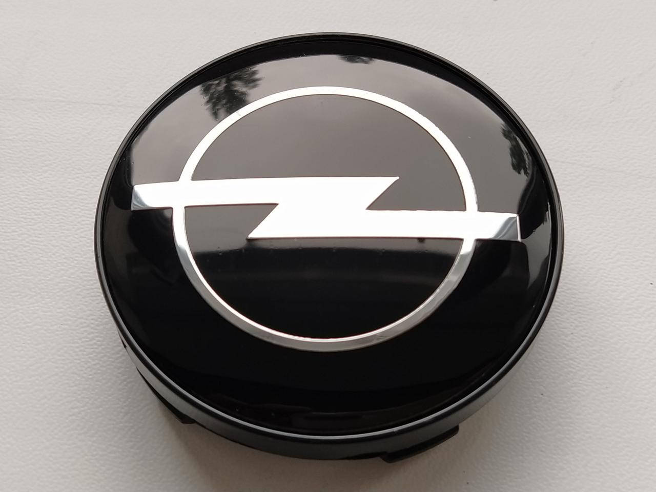 

Колпачки заглушки в литые диски Opel 60/56/10 мм. Черные