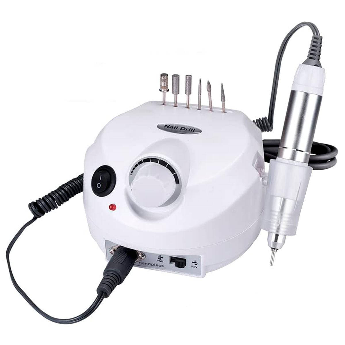

Фрезер для маникюра и педикюра Drill Pro Nail Drill (белый), 35000 об/мин