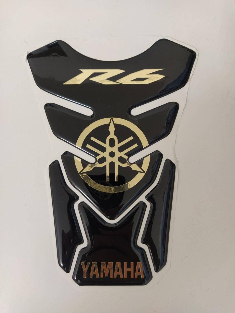 

Наклейка на бак мотоцикла силиконовая Yamaha R6 unique
