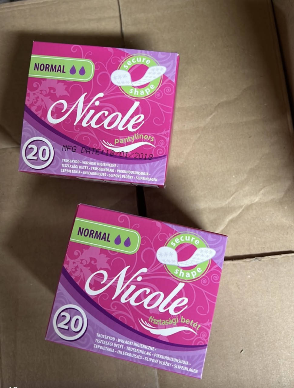 

Ежедневные гигиенические прокладки Nicole Everyday Freshness Deo 20 шт