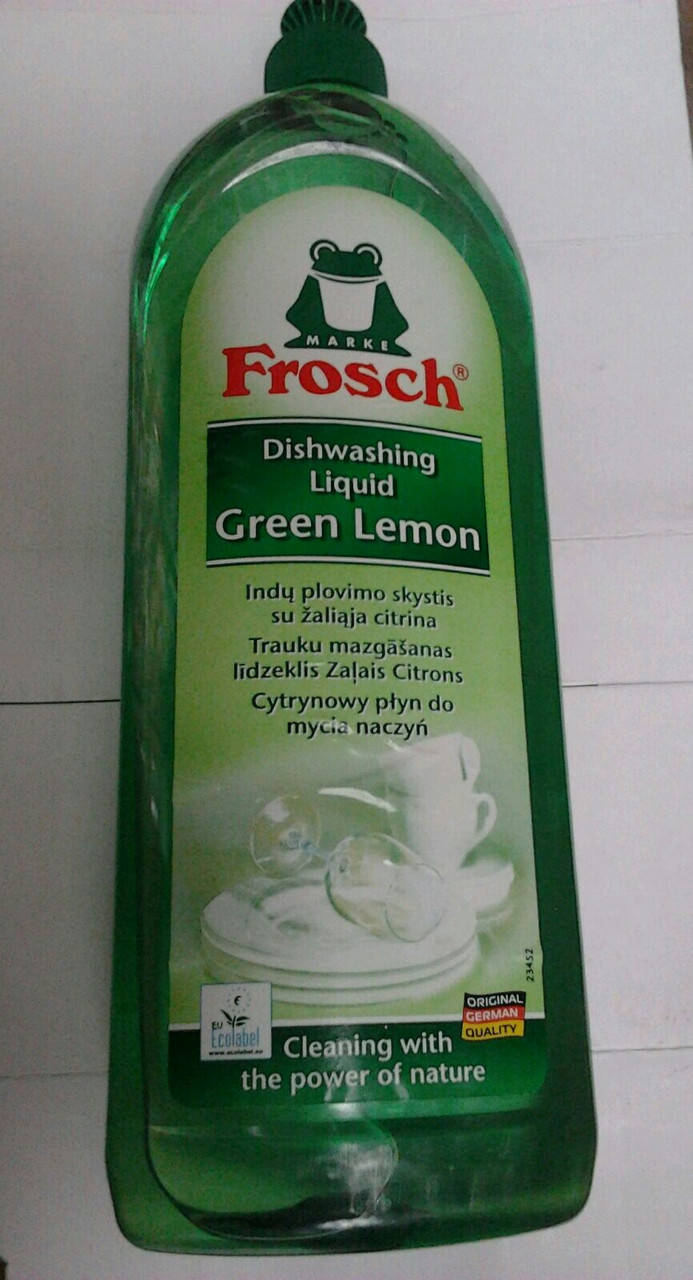 

Средство органическое для мытья посуды Frosch (Германия), 750мл