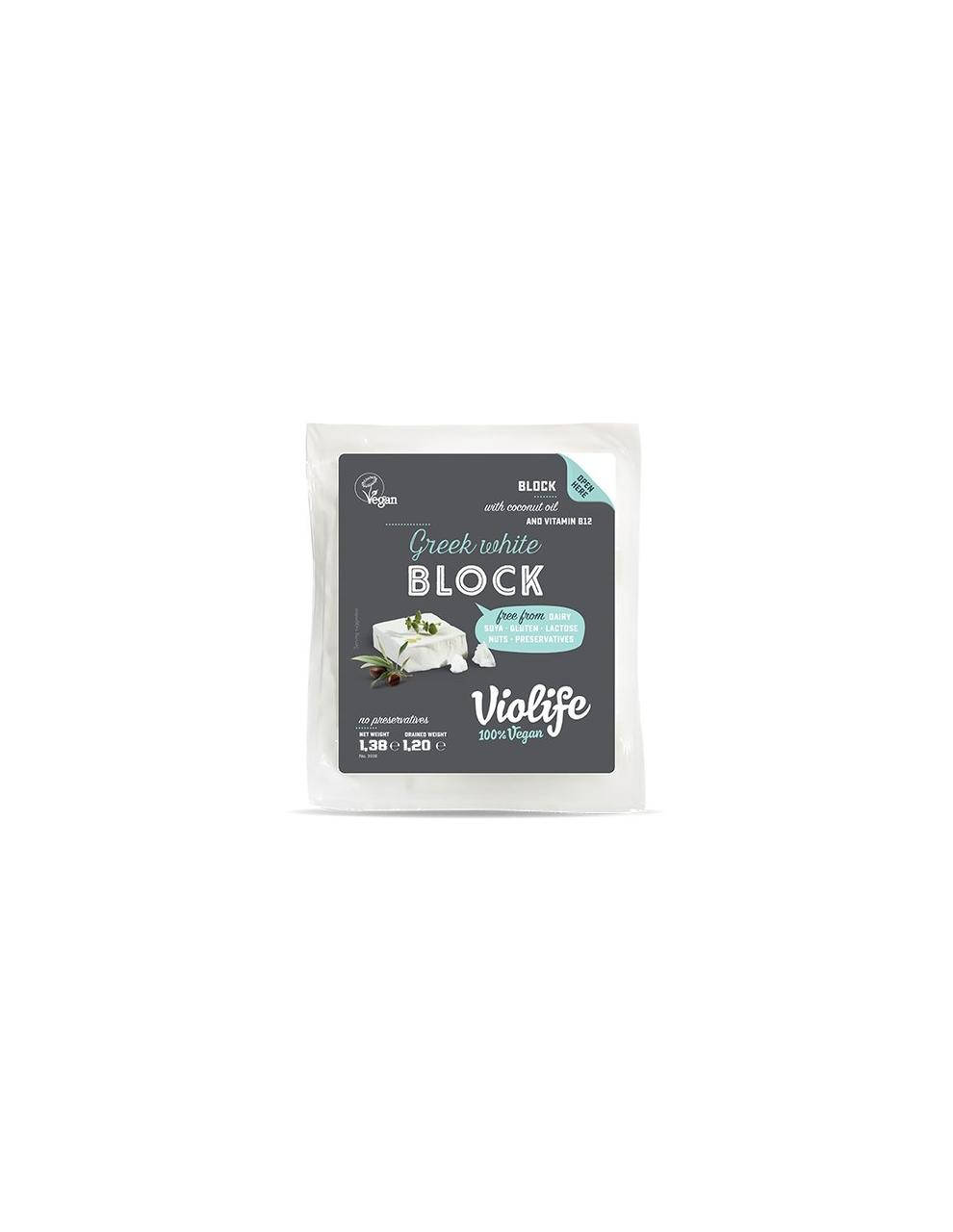 

Сыр Фета белый 230г block Vio Life Веган сыр