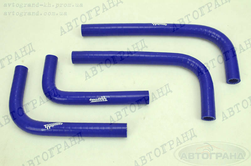 

Патрубки системы отопителя ГАЗ 3302 (ЗМЗ 402 дв) (патрубки печки) (к-кт 4 шт) силикон ТехноПартнер