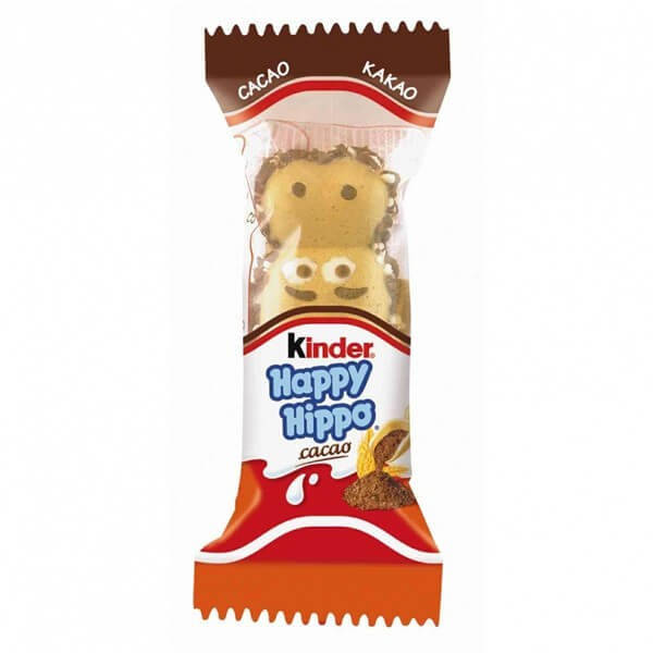 

Kinder Happy Hippo cacao 1 бегемотик
