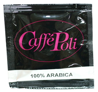 

Кофе в монодозах (чалдах) Caffe Poli 100% Arabica, 7г